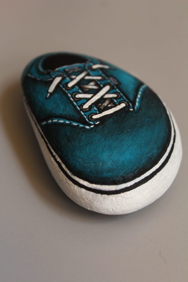 Piedra Zapato Azul Casual
