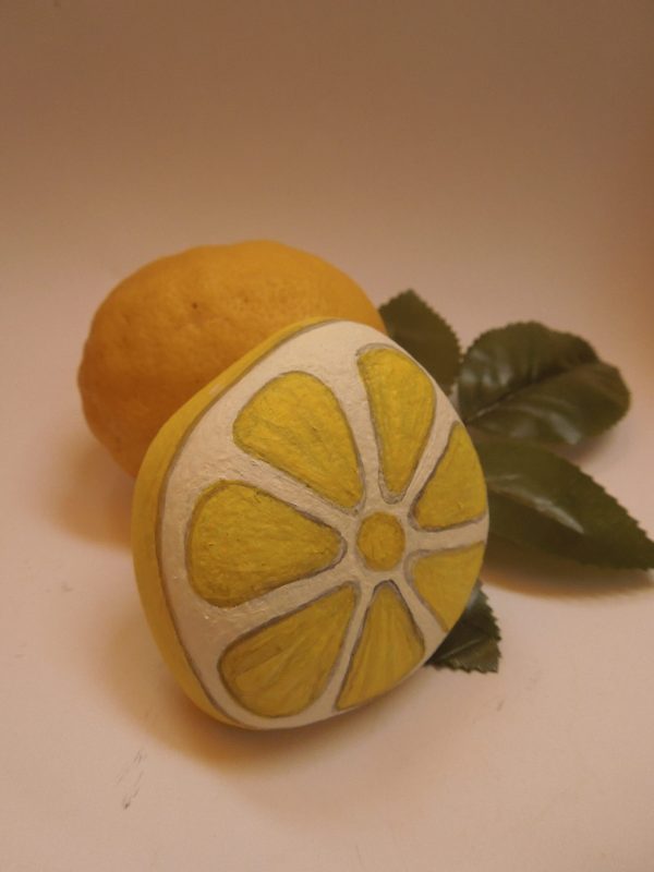Limones Frescos-Piedras Recicling Art