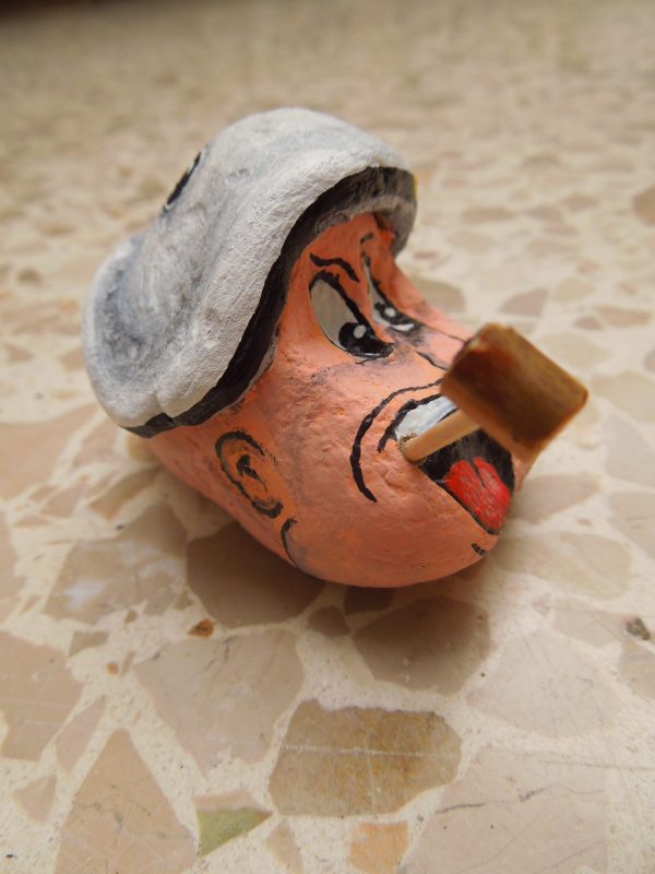 Cara de Popeye en Piedra