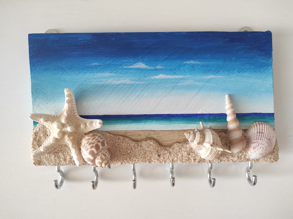 Llavero Playa azul de Jandía