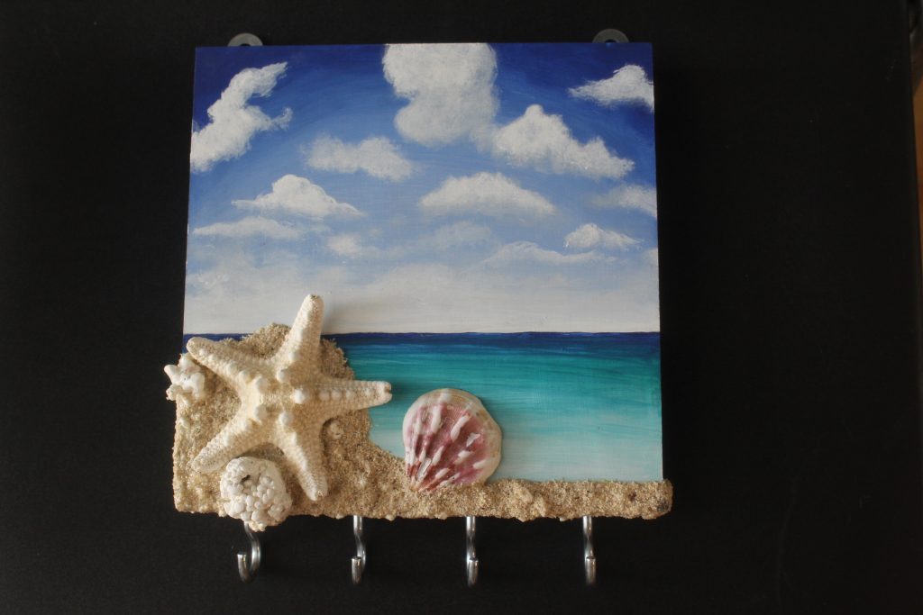 Llavero Playa azul de Jandía