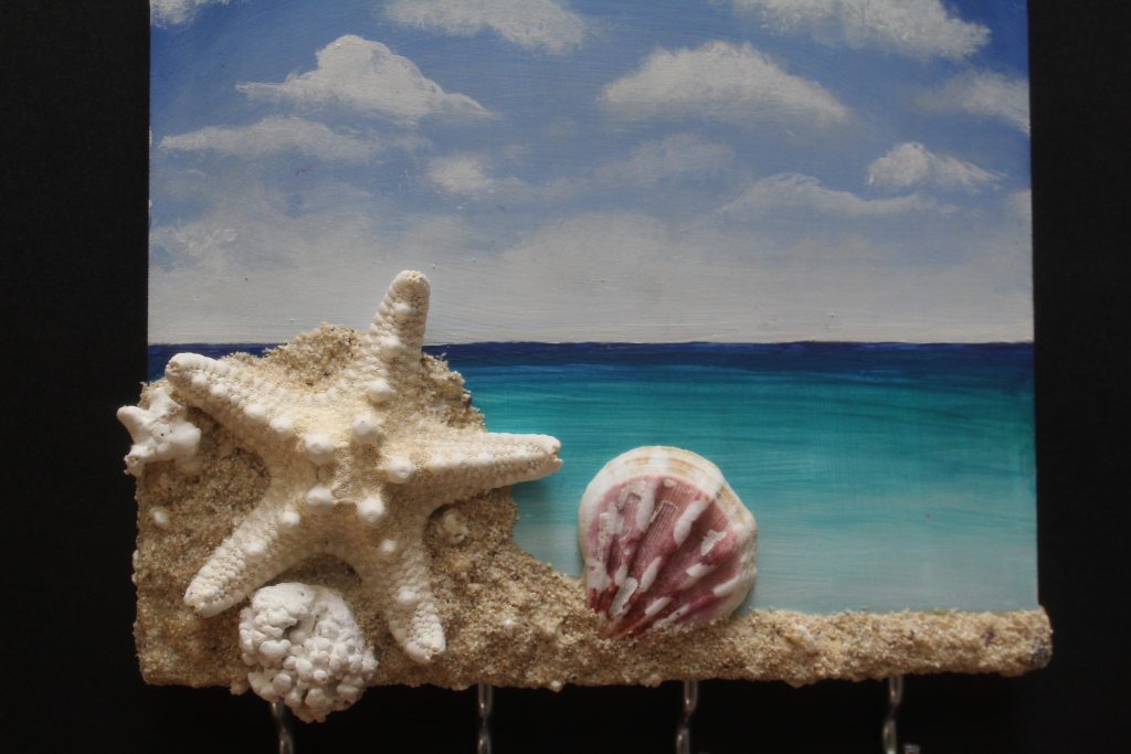 Llavero Playa azul de Jandía